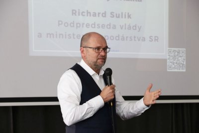 Podpredseda vlády SR a minister hospodárstva Richard Sulík o energetickej bezpečnosti Slovenska